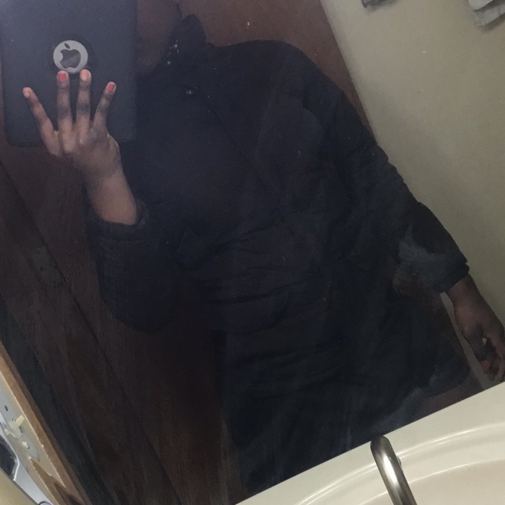 This is a dark brown coat